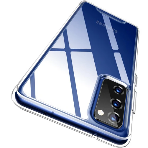 Rayboen for Samsung Galaxy S20 FE 5G Case, Crystal Clear Designed Shockproof Protection Phone Case, Transparent Hard PC Back Flexible TPU Sleek Light and Durable Cover for Galaxy S20 FE