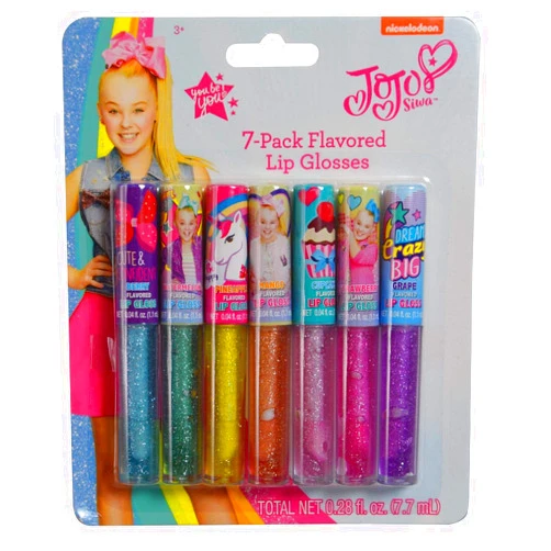 JoJo Siwa 7 Pack Flavored Lip Gloss