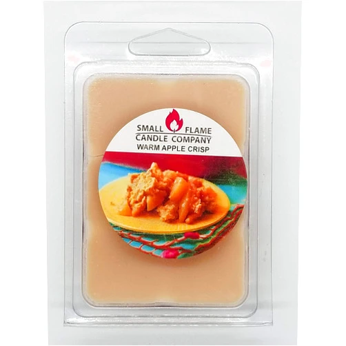 Small Flame Candle Company 2 Pack Hand-Crafted Natural Soy Wax Melt from Small Flame Candle Company (Warm Apple Crisp)