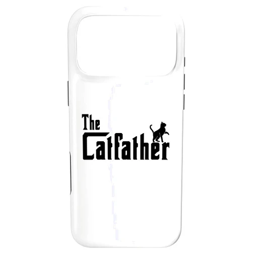 Cat Lovers Equipment and Cat Apparel for him The Cat Dad - Father of a Sweet Little cat - The Catfather Case for iPhone 17 Pro Max
