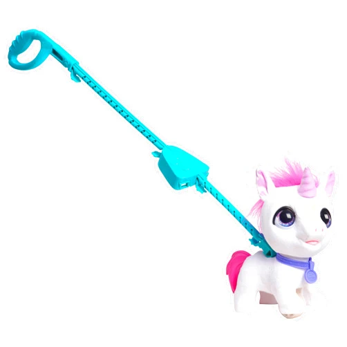 Just Play furReal Walk-a-Lots Unicorn Interactive Toy, Kids Toys for Ages 2 Up