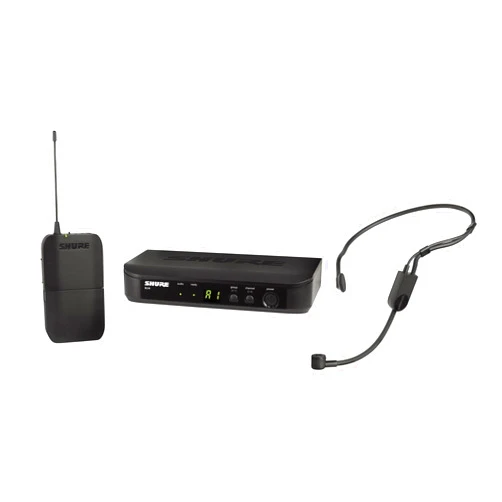 Shure BLX14/P31 Wireless Microphone System - 14-Hour Battery Life, 300 ft Range, UHF | Includes PGA31 Headset Mic, Bodypack Transmitter, Single Channel Receiver | J11 Band (BLX14/P31-J11)