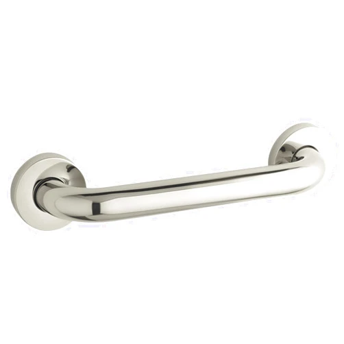 KOHLER K-14560-SN Contemporary 12-Inch Grab Bar, Vibrant Polished Nickel
