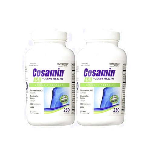 Cosamin Birsppy Cosamin ASU Joint Health Active Lifestyle Glucosamine HCl Chondroitin Sulfate AKBA 230 Capsules (2... by Cosamin DS