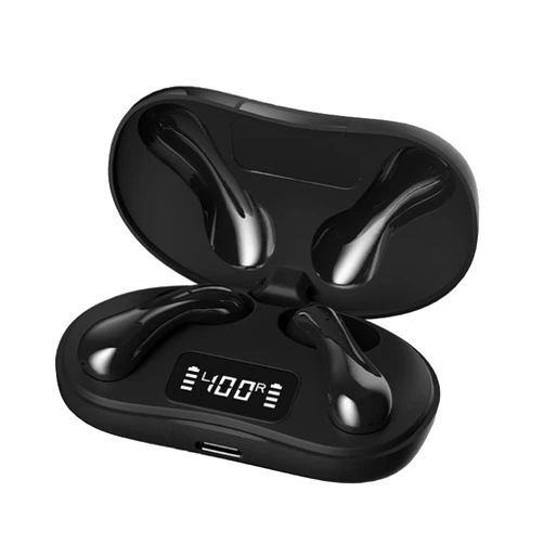 UNIONOW Wireless Earbuds V5.3 Wireless Headphones with Wireless Charging Case,Touch Control Easy to Use,Stereo and Noise Cancelling Wireless Earphones. (Black)