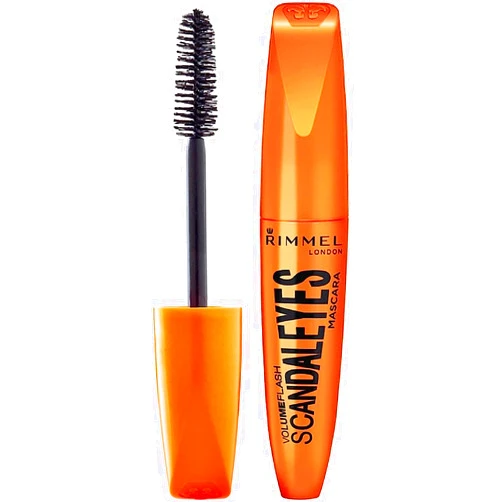 Rimmel London Volume Flash Scandal Eyes Mascara, Black [001] 0.41 oz (Pack of 4)