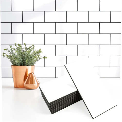 StyloVue 100 Pieces Peel and Stick Backsplash for Kitchen, 3
