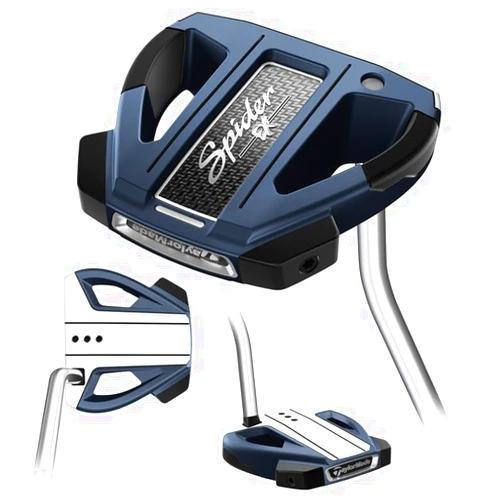 TaylorMade Spider EX Putter, Navy/White, Single Bend