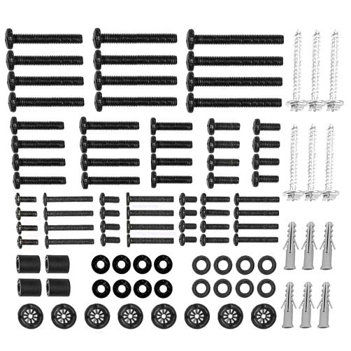 Suptek Universal TV Installation Hardware Kit Includes M4 M5 M6 M8 TV Sets Screws and Spacers for Most TVs Up to 80