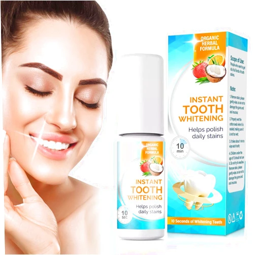 Yakitoko Tooth Paint, Teeth Whitening Paint, Instant White Paint for Teeth, Tooth Polish Uptight White, Simple & Portable