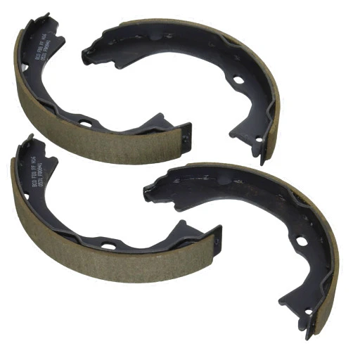BOSCH BS941 Blue Parking Brake Shoe Set - Compatible With Select Dodge Nitro; Jeep Liberty, Wrangler