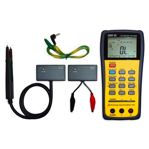 DER EE ELECTRICAL INSTRUMENT DE-5000 Handheld LCR Meter