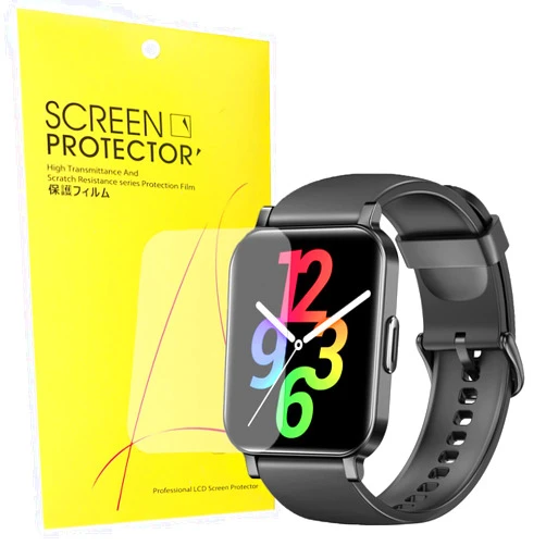 Lamshaw Compatible for Imzuc Smart Watch Screen Protector, [6 Pack] Premium High Definition Ultra HD Film Compatible with Imzuc IW1 Lite Smart Watch (6 pack)