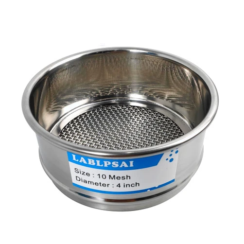 LABLPSAI 10 Mesh Lab Sieves 4