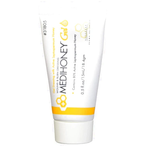 Medihoney Improved Medihoney Gel Wound and & Burn Dressing from Derma Sciences, 0.5 oz,