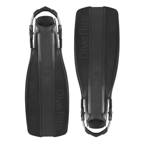 Dive Rite XT Fins with Swivel Stainless Steel Spring Straps