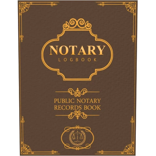 Kechroud adel Notary log book: Notary Public Journal to Record 206 client ,110 pages, 8.5 