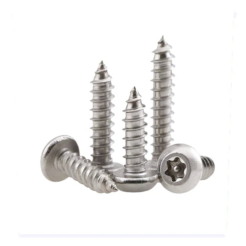 DINGGUANGHE-Lag Bolts Lag Bolts [ST2.9 ST3.5 ST4.2 ST4.8] 304 Stainless Steel Round Pan Head Self Tapping Screw Torx Screw Anti-Theft Security Screw Tap Bolts (Size : ST2.9x9.5 (20Pcs))