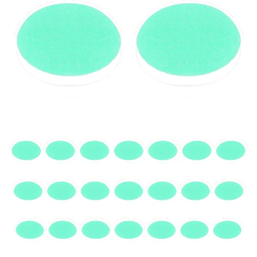 minkissy 24pcs Replacement Grinding Heads Polish Disc - Baby Nail Trimmer Replacement Pads for Electric Nail File Clippers and Cutter Kit Pads for Children Kids 12