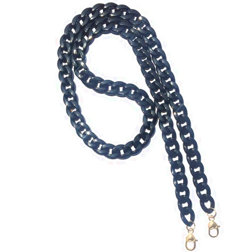 AUMEY 40 Inches DIY Resin Bag Strap Plastic Ladies Bag Chain Shoulder Cross Body Bag Handbag Purse Replacement Chain