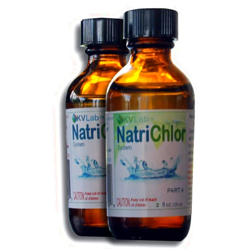 NChlor Chlorine Dioxide Water Treatment Two Part Liquid Classic 1:1 Set Citric Acid 50% : Sodium Solution