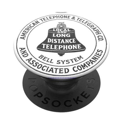 Misprintd Classics Old Fashioned Telephone Ad PopSockets Swappable PopGrip