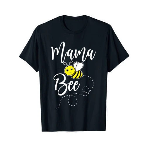 Bee Family Matching Funny Birthday Shirt Mama of The Bee Day Girl Hive Family Matching Birthday Sweet T-Shirt