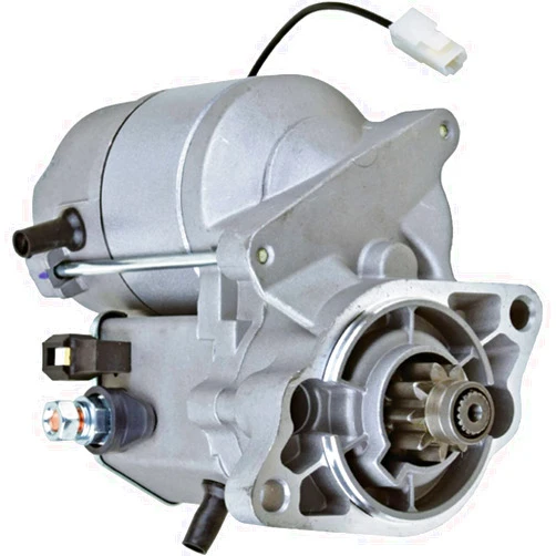 Power Strike New Starter Compatible With/Replacement For Gravely Lawn Tractors PM460 Kubota 30hp Diesel and Tractors with Kubota V1405 V1505-B Engine 1992 228000-0980, 228000-0981, 9722809-098, 34650-63010