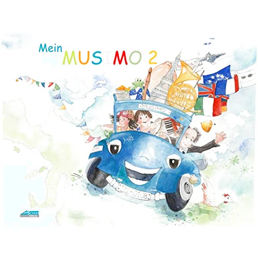 Karin Schuh Mein MUSIMO - Schülerheft 2: Mit dem MUSIMO unterwegs durch Europa, ein Kinderheft für das zweite Musikjahr zum Schmökern, Nachschlagen und Gestalten.