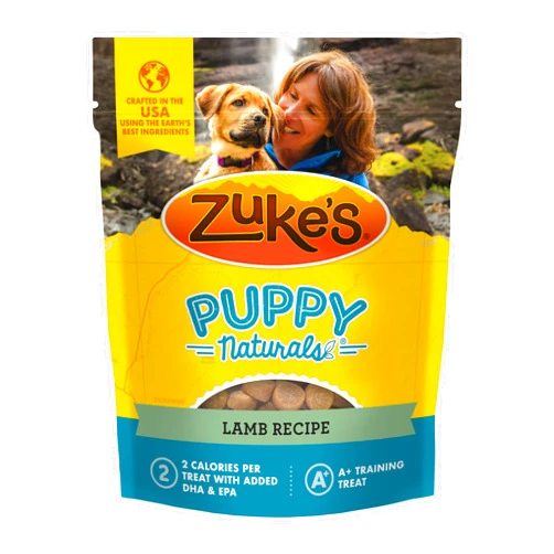 Zuke's Zuke’s Puppy Naturals Bag of Soft Puppy Treats for Training, Natural Dog Treats Bites With Lamb Recipe - 5 oz. Bag