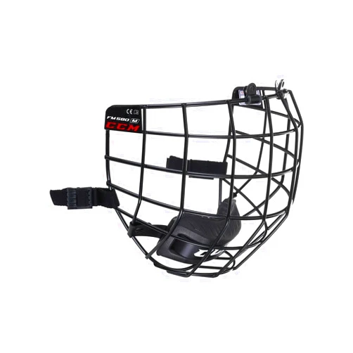 CCM Hockey 580 Facemask Cage (Black, Medium)