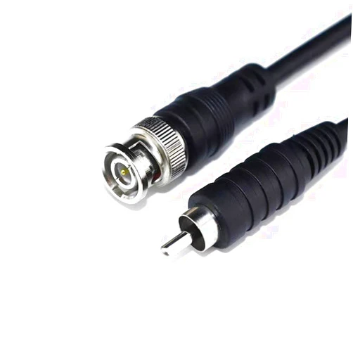 Supmory BNC Male to RCA Male Adapter Cable 75 Ohm Coaxial Composite Video Connector Jack Converter Adaptor Composite Video Cable