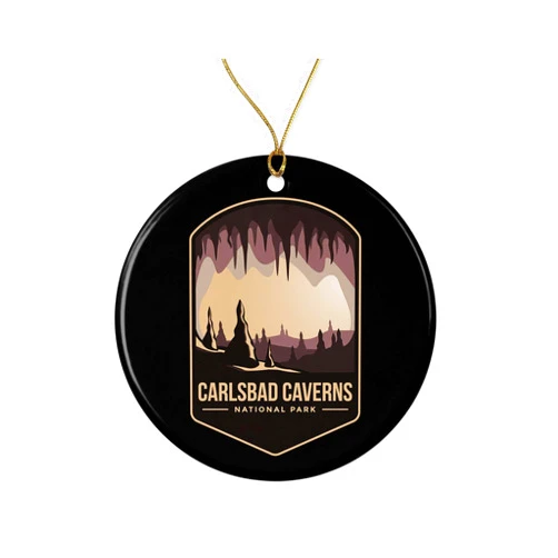 YmeerGifts Carlsbad Caverns National Park Ornament - Carlsbad Caverns National Park Gift - Carlsbad Caverns Christmas Ornament - National Park Decor - Carlsbad Caverns National Park
