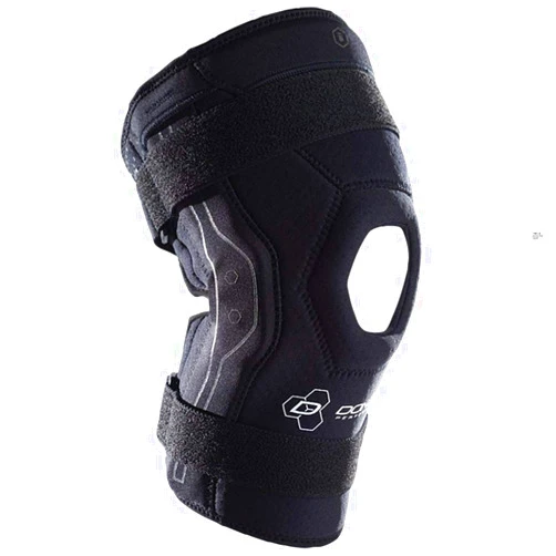DonJoy Performance Bionic Knee Brace – Hinged, Adjustable Patella Support, Lateral / Medial Ligament (ACL, MCL, LCL), Meniscus, Knee Sprains for Soccer, Basketball, Skiing, Hockey, Running, Water Sports