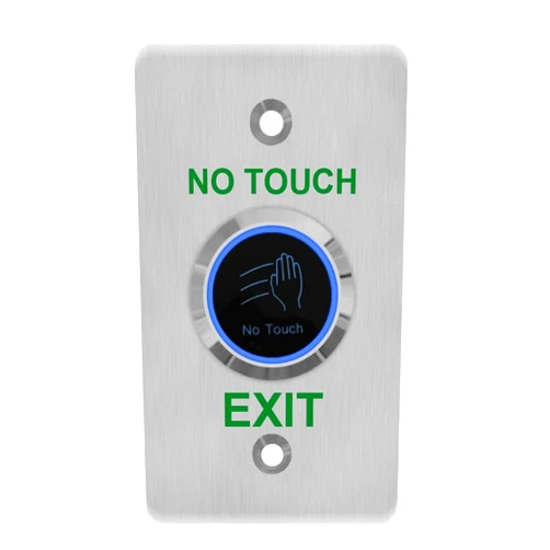 GAGALOR IR Infrared No Touch Exit Button Door Switch NO&NC Stainless Steel 12CM Operating Distance
