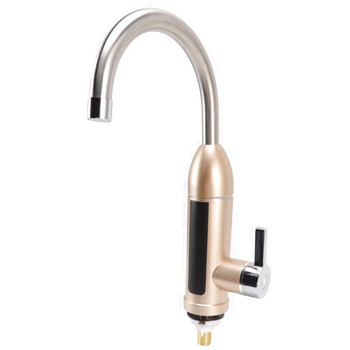 Fabater 3000W Electric Heater Faucet, Hot Water Faucet for Bathroom Kitchen, Tankless Water Heater with LED Digital Display, 3 sec Fast Heating, 30℃ - 60℃ (US Plug 110V)