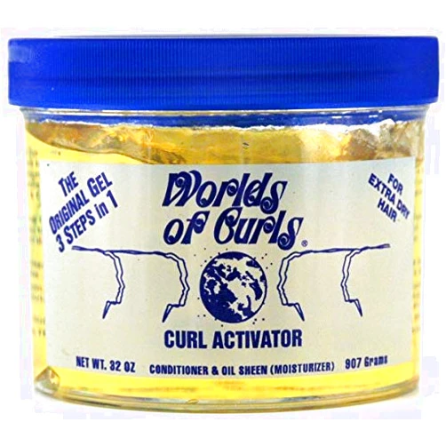 Worlds Of Curls Gel Activator [Extra Dry] (Pack of 2)