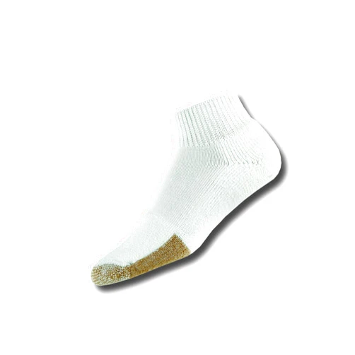 thorlos mens Tmx Max Cushion Tennis Ankle Socks Medium White