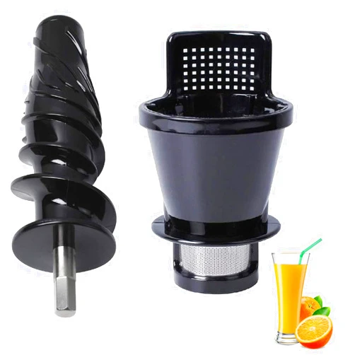 Podoy 8006 Juicer Replacement Parts Compatible with Omegae 8006 8005 8004 8003 Slow Masticating Juicer Contains 1x Juicer Screen & 1x Auger