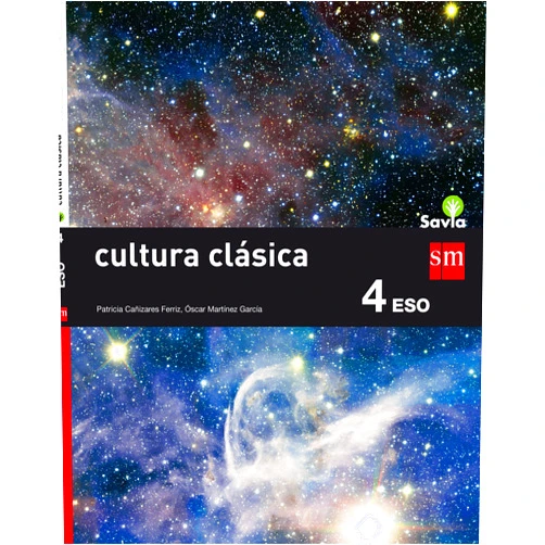 Spanish Edition by Patricia Cañizares Ferriz (Author), Óscar Martínez García (Author), Nuria Hernández (Illustrator), Archivo de Ediciones SM, (Illustrator), GlezBros, (Illustrator), Pablo Auladell Pérez (Illustrator), Cdoble, (Illustrator), Luján Fernández Méndez (Illustrator), Félix Moreno Arrastio (Illustrator), Macus (Mari Cruz Romero Rodríguez) (Illustrator), Antonio Muñoz Tenllado (Illustrator), Carlos Fernández del Castillo (Illustrator), María José García Simavilla (Illustrator), José Luis Navarro García (Illustrator), David Arumí Casanovas (Illustrator) & 12 more Cultura clásica 4 ESO. Savia