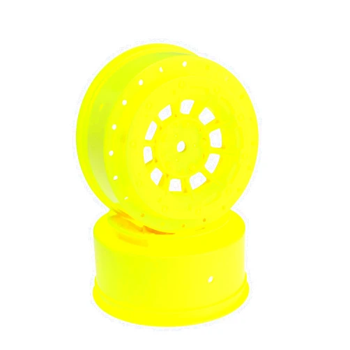 J Concepts Inc. Hazard 12mm Hex Wheel 3mm Wider Off Set YelSC10 JCO3344Y RC Tire