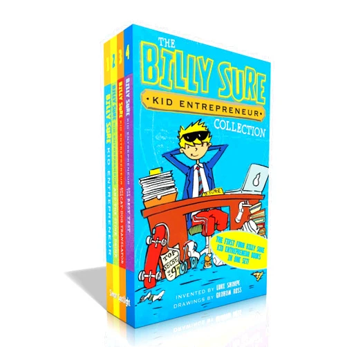 Luke Sharpe,Graham Ross The Billy Sure Kid Entrepreneur Collection (Boxed Set): Billy Sure Kid Entrepreneur; Billy Sure Kid Entrepreneur and the Stink Spectacular; Billy Sure ... Billy Sure Kid Entrepreneur and the Best Test