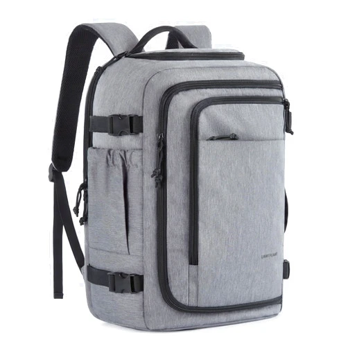 LIGHT FLIGHT Travel Backpack, TSA Friendly Flight Approved Carry on Backpack Water-resistant Lightweight Business Large Weekender Bag Casual Daypack 17.3