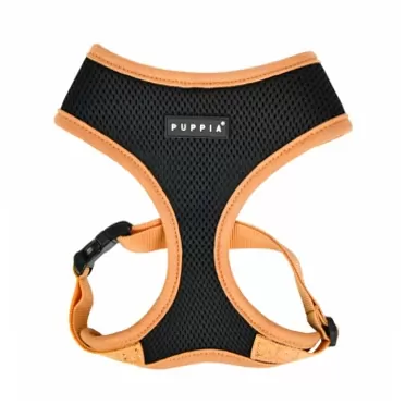 Puppia Soft Harness II - Black - M black Medium