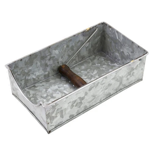 Boston International Metal Napkin Holder Caddy, Guest Towel Size, Silver with Weight