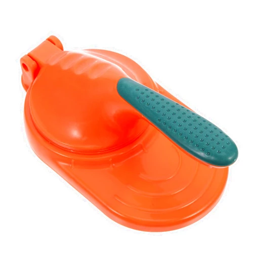DOITOOL Dumpling Skin Press Manual Tortilla Maker Press Corn Tortillas Pancakes Dumpling Skin Dough Presser Dumpling Wrapper Presser Practical Kitchen Gadgets, 826415116OON7, 24x21cm, Green orange