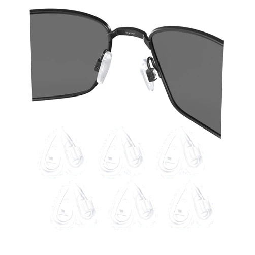 Firtox Replacement Nose Pieces Nose Pads for Oakley Socket Ti OX5019/Socket 5.0 OX3217/Socket 5.5 OX3218/Steel Plate OX3222 Glasses