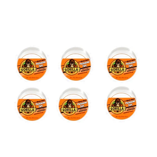 Gorilla Heavy Duty Large Core Packing Tape for Moving, Shipping and Storage, 1.88