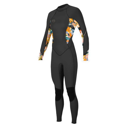O'Neill Wetsuits Womens Bahia 3/2mm Full Zip Wetsuit