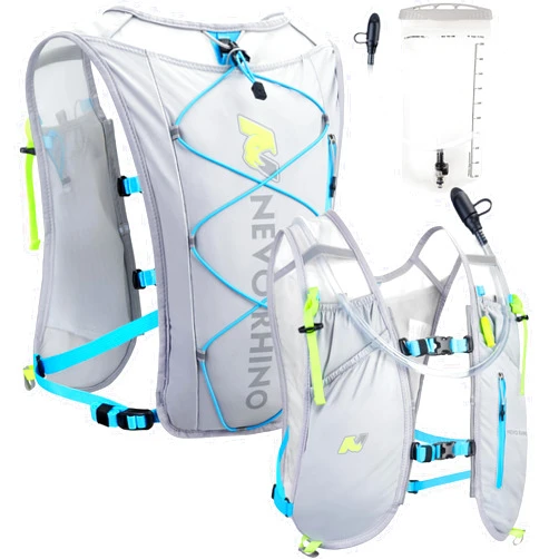 N NEVO RHINO Hydration Running Vest, Running Hydration Vest with 1.5L Water Bladder, Water Backpack for Hiking Trail Marathon Race for Women Men
